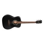 Cort Endonezya Af510e-Bks Elektro Akustik Gitar, Siyah Satin, Ceram