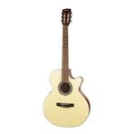 Cort Endonezya Cort Cec1 Op Elektro Klasik Gitar | Ince Kasa Open Pore - Naturel