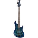 Cort Endonezya Cort GB-FUSION4BB 4 Telli Aktif Bas Gitar - Blue Burst (Orta/profesyonel Seviye) | Duncan Designed Manyetikler, Aktif Eq Sistemi, Dişbudak Üzeri Akçaağaç Kaplama Gövde