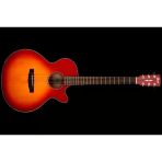 Cort Endonezya Sfx-Essb Elektro Akustik Gitar, Satin Sunburst, Ladin Kapak