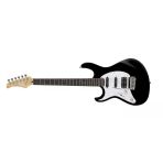 Cort G250LHBK Solak Elektro Gitar | Siyah Renk, Sol El Uyumlu, S-S-H Manyetik Dizilimi, Tremolo Köprü Sistemi