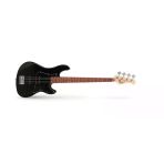 Cort Gb34jjbk 4 Telli Bas Gitar - Siyah (Başlangıç/Orta Seviye) | Çift Single Coil (Jj) Manyetik Konfigürasyonu, Vintage Köprü Ve Ergonomik Çalım Hissiyatı