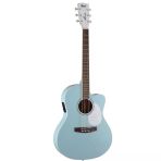 Cort Jade Classıc Skop Elektro Akustik Gitar, Sky Blue Open Pore