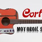 Cort Motor Oil 2-BKS Elektro Akustik Gitar