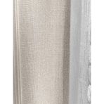 Cortibo Alaska Keten Fon Perde Krem Tek Kanat (Pilesiz) - 100 x 270 cm