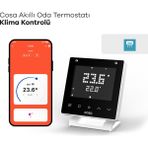 Cosa Akıllı Oda Termostatı V5 Kablosuz Klima Kontrolü Uzaktan Ölçüm Beyaz Renk (SADECE KLİMA İÇİNDİR)