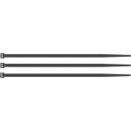Coşafak Coşafak Plastik Kablo Bağı - Cırt Kelepçe Siyah 370Mm X 3,6Mm 100 Adet