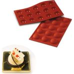 Coşan Pastacılık 15'li Yarım Küre Silikon Kalıp