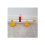 Coşar Tavukçuluk Nipel Tavuk Suluk Yaylı Çanak 40 Cm 2 Yaylı Çanak