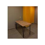 Cosargroup 60×120 Metal Ayaklı Masa Mutfak Masası Çalışma Masası Bilgisayar Masası