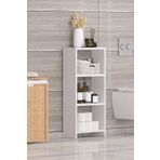 Cosargroup Bohem 4 Raflı 40 Cm Dekoratif Banyo Düzenleyici Banyo Dolabı Çok Amaçlı Dolap 100x40x20 Ölçülerinde
