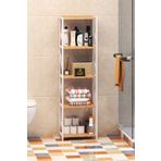 Cosargroup Ege Banyo Düzenleyici Banyo Dolabı Çok Amaçlı Dolap 5 Katlı Metal Mutfak Düzenleyici 29,5x39,5 BXC