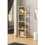 Cosargroup Metal Concept Kitaplık 5 Raflı Çok Amaçlı Dosya Kitap Rafı Ofis Salon Rafı 29,5x39,5 BXC
