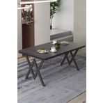 Cosargroup Parla Mutfak Yemek Masası W Metal Ayak 70x110 Mutfak Yemek Masası