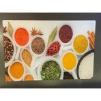 Coşev Temperli Kırılmaz Cam Kesim Panosu 20X30cm Desen1