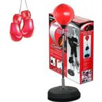 Cosfer Punching Ball Yükseklik Ayarlı 126-146 cm + 1Çift Eldiven