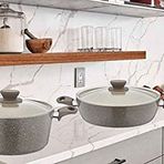 Cosiness GRANİT EZME TENCERE 2 Lİ SET