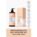 Coskim Aha Bha Karma Yağlı Ciltler İçin 400 ml Sebum Dengeleyici Temizleme Jeli