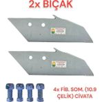 Coşkunsan Ünlü Pulluk Bıçak Uç Demiri (Burun) Civatalı-2 Adet