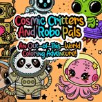 Cosmic critters and Robo pals: An out of this world coloring adventure
