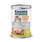 Cosmo Mama Kuzu Etli 24x415 gr Yavru Konserve Kedi Maması