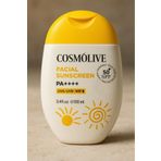 Cosmolive Güneş Kremi | %100 Doğal | Mineralli | Yüz | Spf 50 | Yağlı - Kuru - Karma Ciltler | Su Bazlı