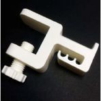 Cosmos 3D Kulaklık Standı Beyaz Renkli 4 cm Kalınlığa Uygun Organik Plastik Tasarım