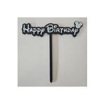 CosmosCraft Mickey mouse tasarımlı happy birthday pasta süsü b28488328298584