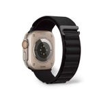 Cosmostech Akıllı Saat Watch için Uyumlu 42MM 44MM 45MM 49MM 1/2/3/4/5/6/se/7/8/ultra Çift Katman Kordon ve Kayışı Yeşil(Siyah)