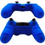 Cosmostech Playstation 4 Ps4 Dualshock 4 Oyun Kolu Joystick Silikon Koruyucu Kılıf Mavi
