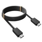 Cosmostech Ps5 Hdmı Görüntü Kablosu Ultra Yüksek Hızlı Hdmi 2.1 Kablosu, 120hz 4k Ve 8k Hdr - Vrr - Allm Siyah