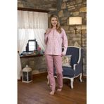 Cossy By Aqua Kadın Pijama Takımı, Desenli, 54 Beden,%96 Pamuk