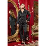 Cossy By Aqua Kadın Pijama Takımı, Siyah, 36 Beden