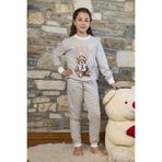 Cossy By Aqua Kız Çocuk Uzun Kollu Pijama Takımı, Çizgili, 14 Yaş