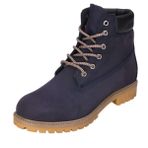Costo Shoes 36 37 38 39-45 46 47 48 49 50 Numaralarda TLAND0802 Lacivert Nubuk Timber land Style Kışlık Büyük Numara Erkek Bot Sı