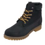 Costo Shoes 36 37 38 39 -45 46 47 48 49 50 Numaralarda TLAND0802 Siyah Nubuk Timber land Style Kışlık Büyük Numara Erkek Bot Sıcak Astar Rahat Geniş Kalıp