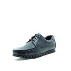 Costo Shoes AG2018 Lacivert Deri Rok Kauçuk Taban Dana Derisi Erkek Ayakkabı