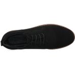Costo Shoes AG4296-1 Mat Siyah Süet Deri Dayanıklı Termo Taban Erkek Ayakkabı