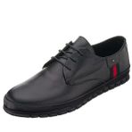 Costo Shoes AG8800 Siyah Büyük Numara Dana Derisi Rahat Geniş Kalıp Erkek Spor Ayakkabı