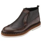 Costo Shoes AGS4007 Kahve Açma Deri Hafif Rahat Eva Taban Geniş Kalıp Premium Serisi Erkek Bot