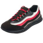 Costo Shoes Amex 45-46-47-48-49-50 Siyah Büyük Numara Dana Derisi Rahat Geniş Kalıp Erkek Vip Spor Ayakkabı
