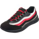 Costo Shoes Amex Siyah Büyük Numara Dana Derisi Rahat Geniş Kalıp Erkek Vip Spor Ayakkabı