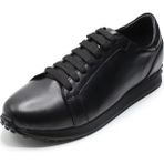 Costo Shoes Büyük Numara Erkek Ayakkabı Büyük Numara Siyah Erkek Ayakkabı HKN141-1 Siyah Geniş Kalıp Rahat Kullanım