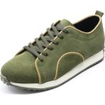 Costo Shoes Büyük Numara Erkek Ayakkabı CK1959 Haki Dana Derisi Büyük Numara Erkek Ayakkabı 4 Mevsim Geniş Kalıp Rahat Kullanım