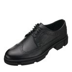 Costo Shoes CK713 Siyah Dana Derisi Kauçuk Taban Yeni Sezon Erkek Büyük Numara Ayakkabı