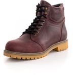 Costo Shoes CYN 2022 Bordo Crazy Deri Büyük Numara Erkek Bot