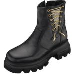 Costo Shoes Gaye1003 Siyah Dana Derisi Rahat Geniş Kalıp Exra Hafif Eva Taban Özel Seri Kadın Bot