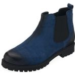 Costo Shoes GG1284 Lacivert Nubuk Dana Derisi Rahat Geniş Kalıp Erkek Bot