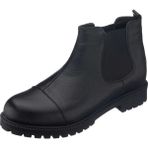 Costo Shoes GG1284 Siyah Dana Derisi Rahat Geniş Kalıp Erkek Bot
