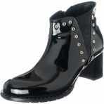 Costo Shoes K268-1 Siyah Rugan Kadın Bot